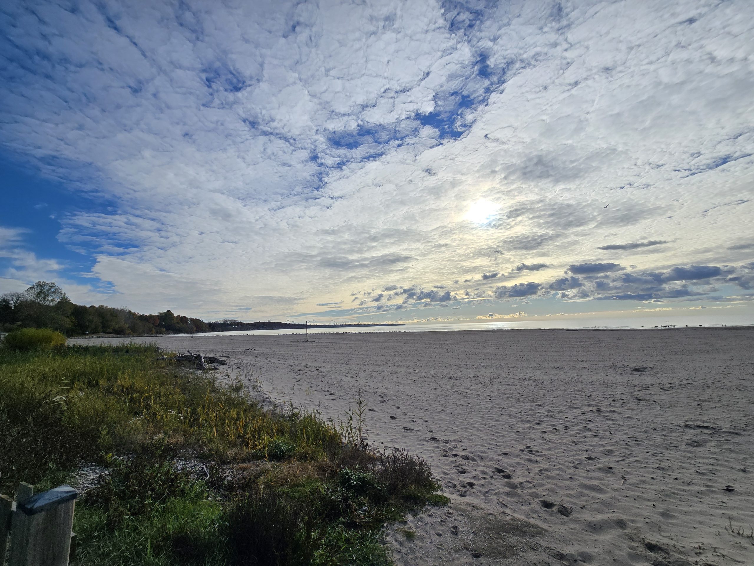 Sandy beaches of Port Burwell ontario.